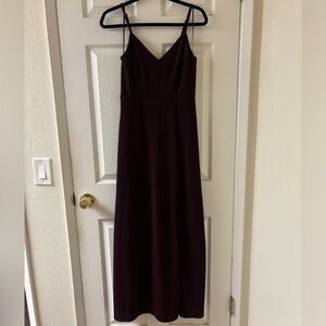 Deep Burgundy Maxi Dress